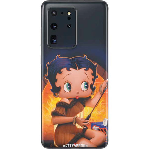 Betty Boop Roasting Marshmallows Galaxy S20 Ultra 5G Skin